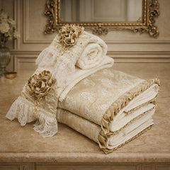 Gold Roset Towels