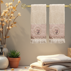 Antique Floral Towel