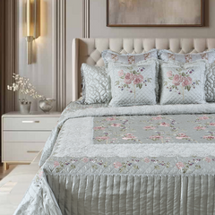 Oasis Beige Bedcover set