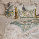 Green eski and lattice cream- 5 PCS SET - Diva Riche