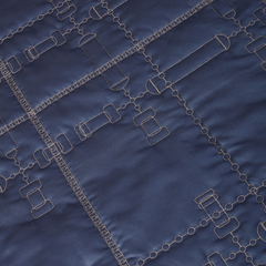 Linking Dreams Navy Bedcover Set- 3pc