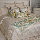 Green eski and lattice cream- 5 PCS SET - Diva Riche