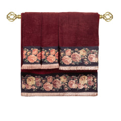 Crimson Rose Towel