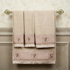 Antique Floral Towel
