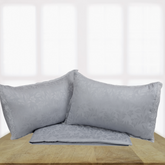 Blue Mist Jacquard Bedsheet -3pc