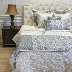 Oceanive- Cotton Bedcover & Runner Set