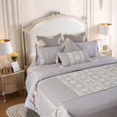 Oceanive Bed Runner & cushion