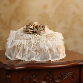 Gold and Cream - tissue box cover - Diva Riche