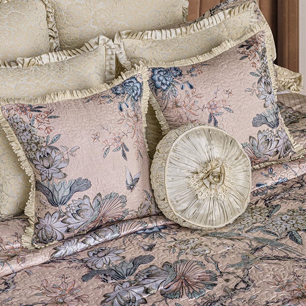 Peach pottery - Pillow cover - Diva Riche