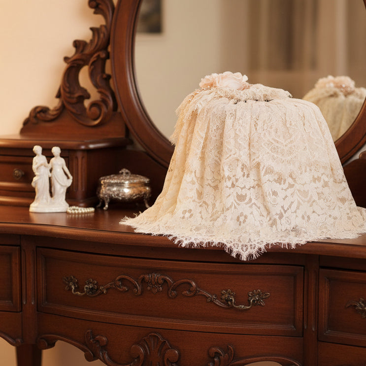 Peach and Cream - Dustbin - Diva Riche