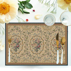 Antique floral Mat - Diva Riche
