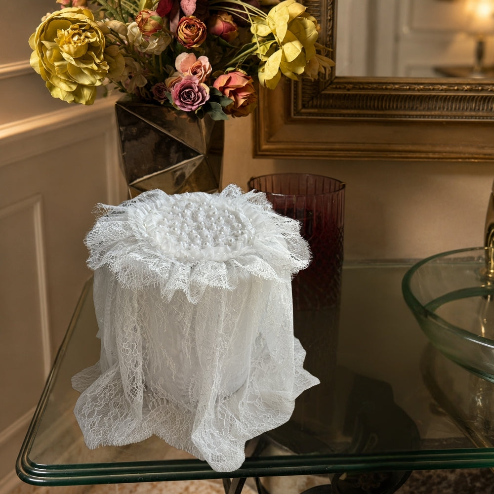 White Veil Dustbin