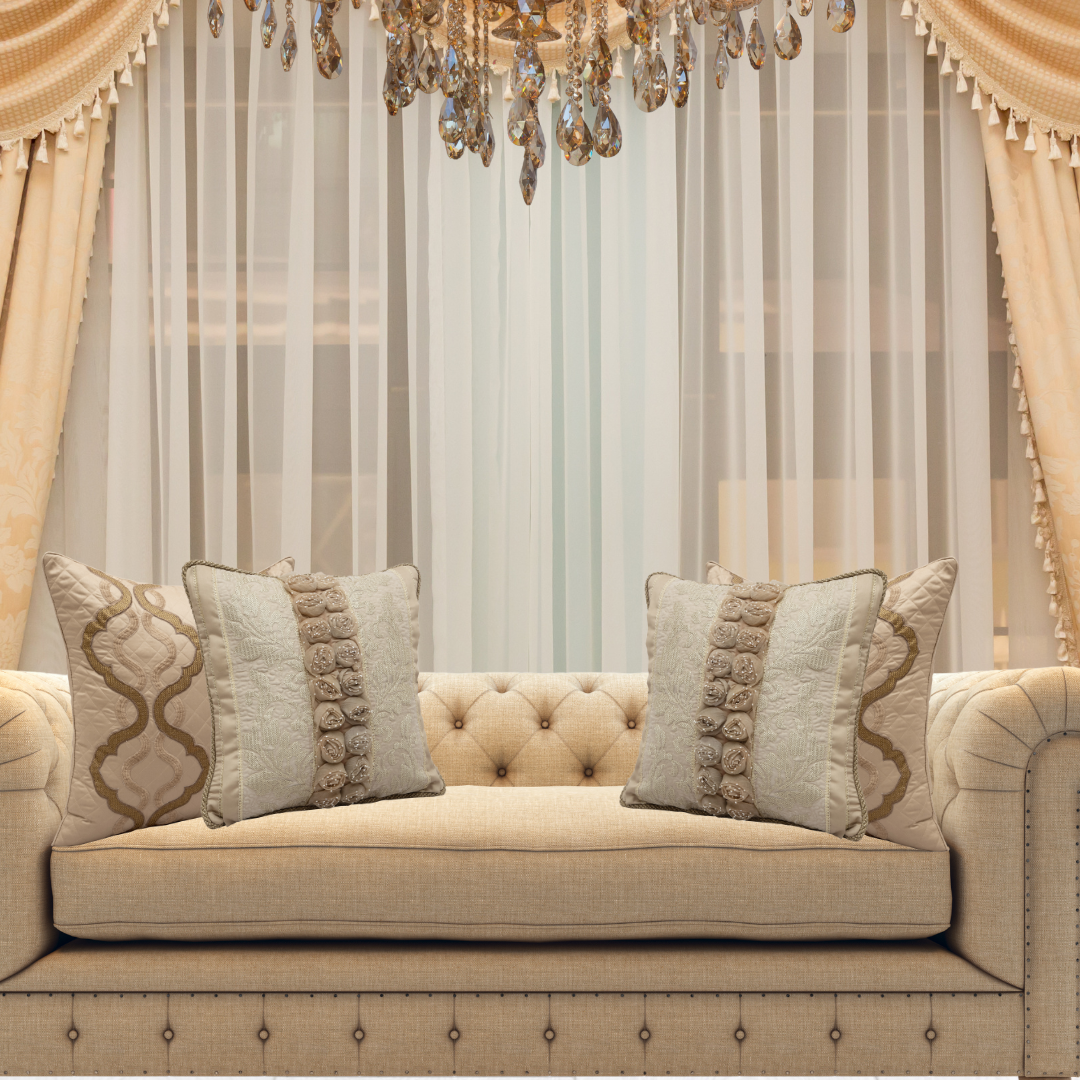 Golden Impress cushion