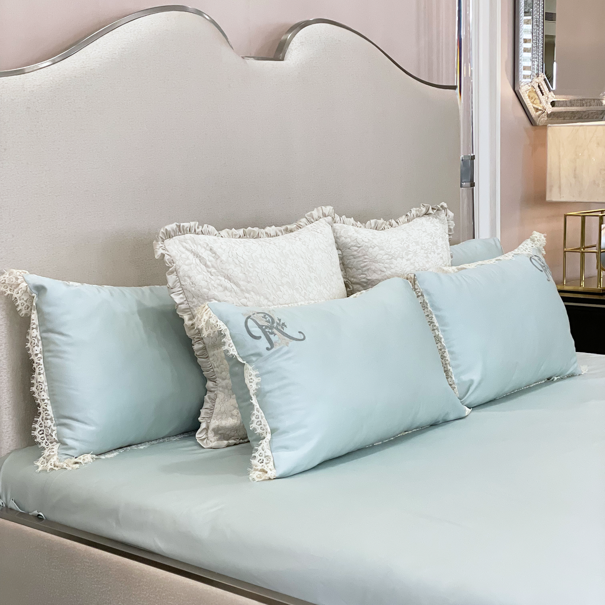 Monogram Bedsheet set-3 pc