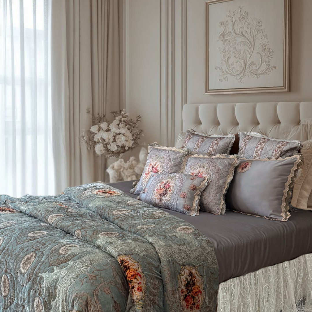 Antique Floral Quilt