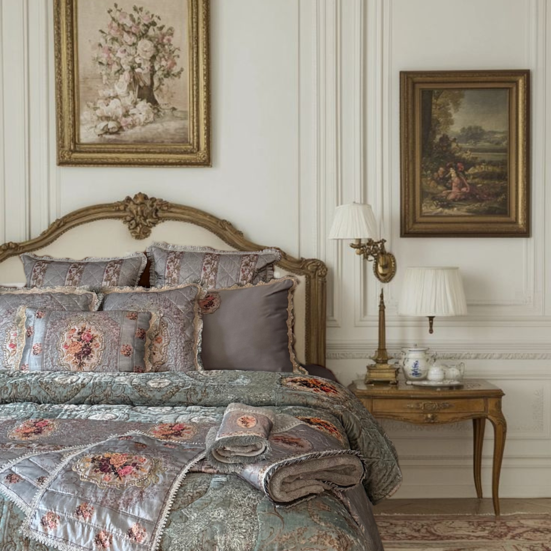 Antique Floral Quilt