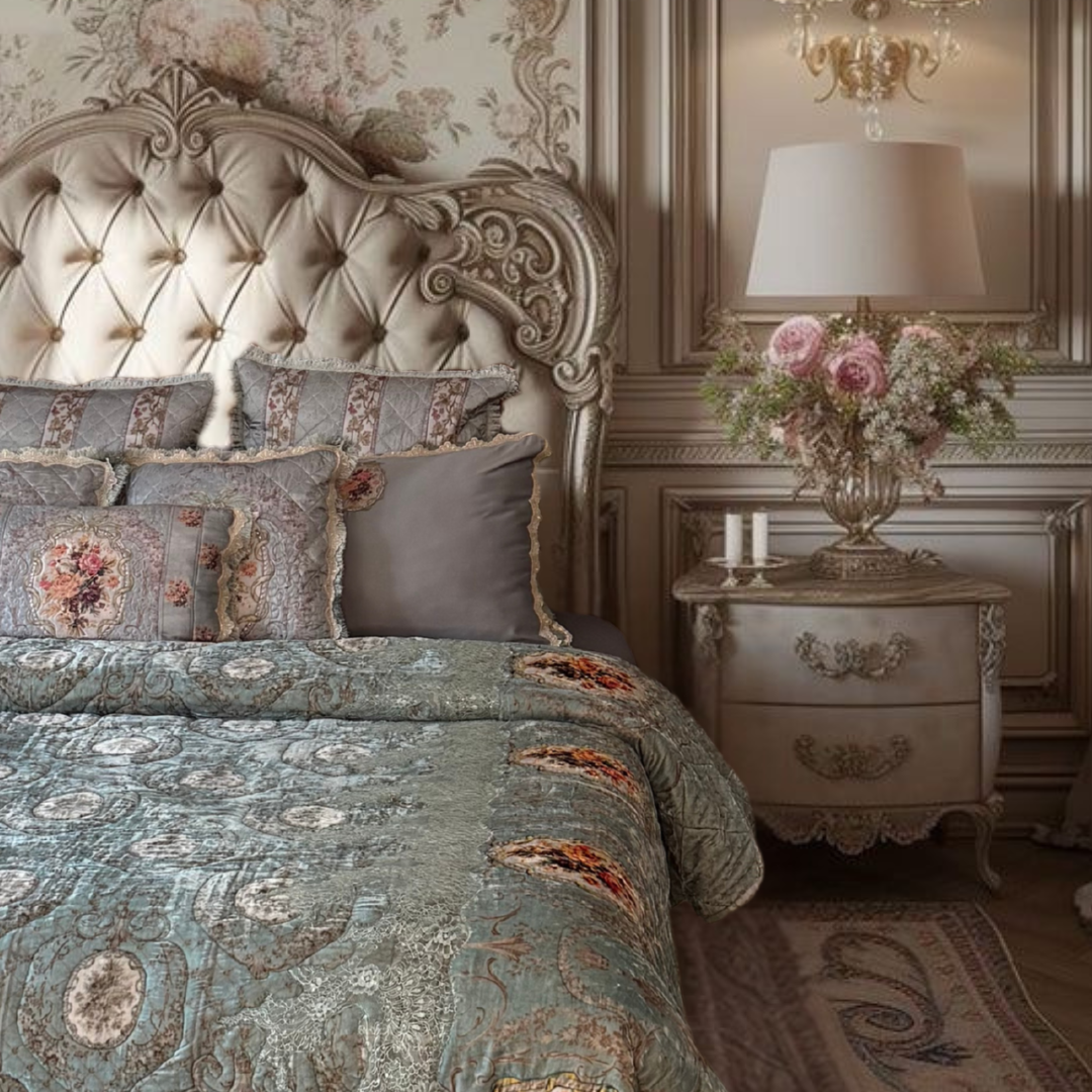 Antique Floral Quilt