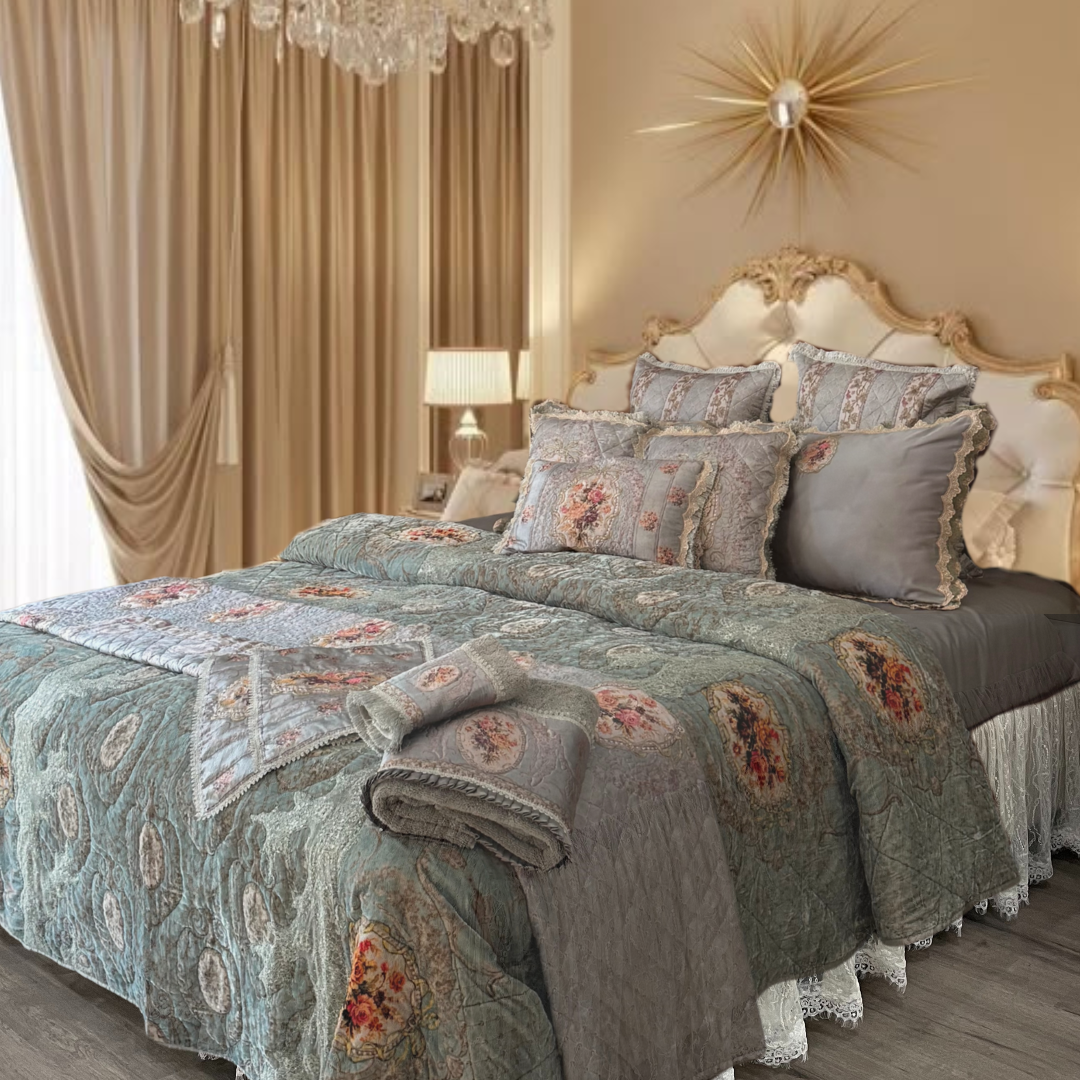 Antique Floral Quilt