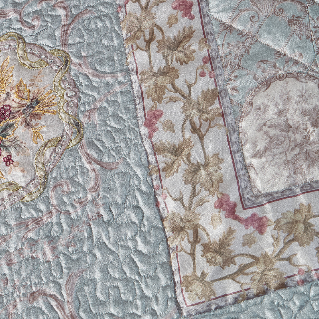 Antique Floral Bedcover Set