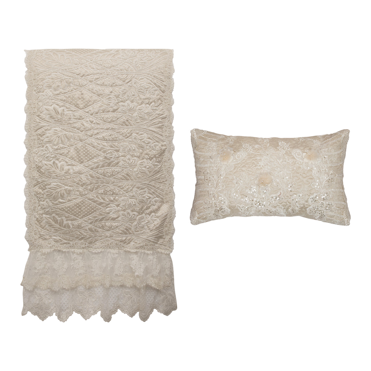 Ivoria Runner & Cushion