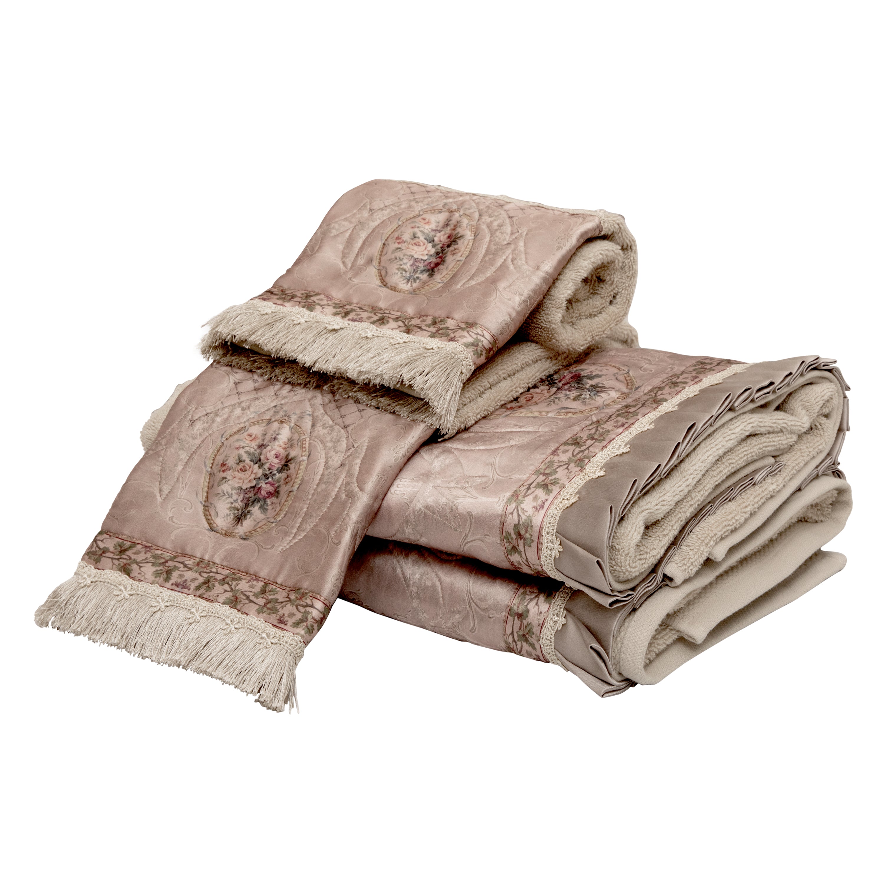 Antique Floral Towel