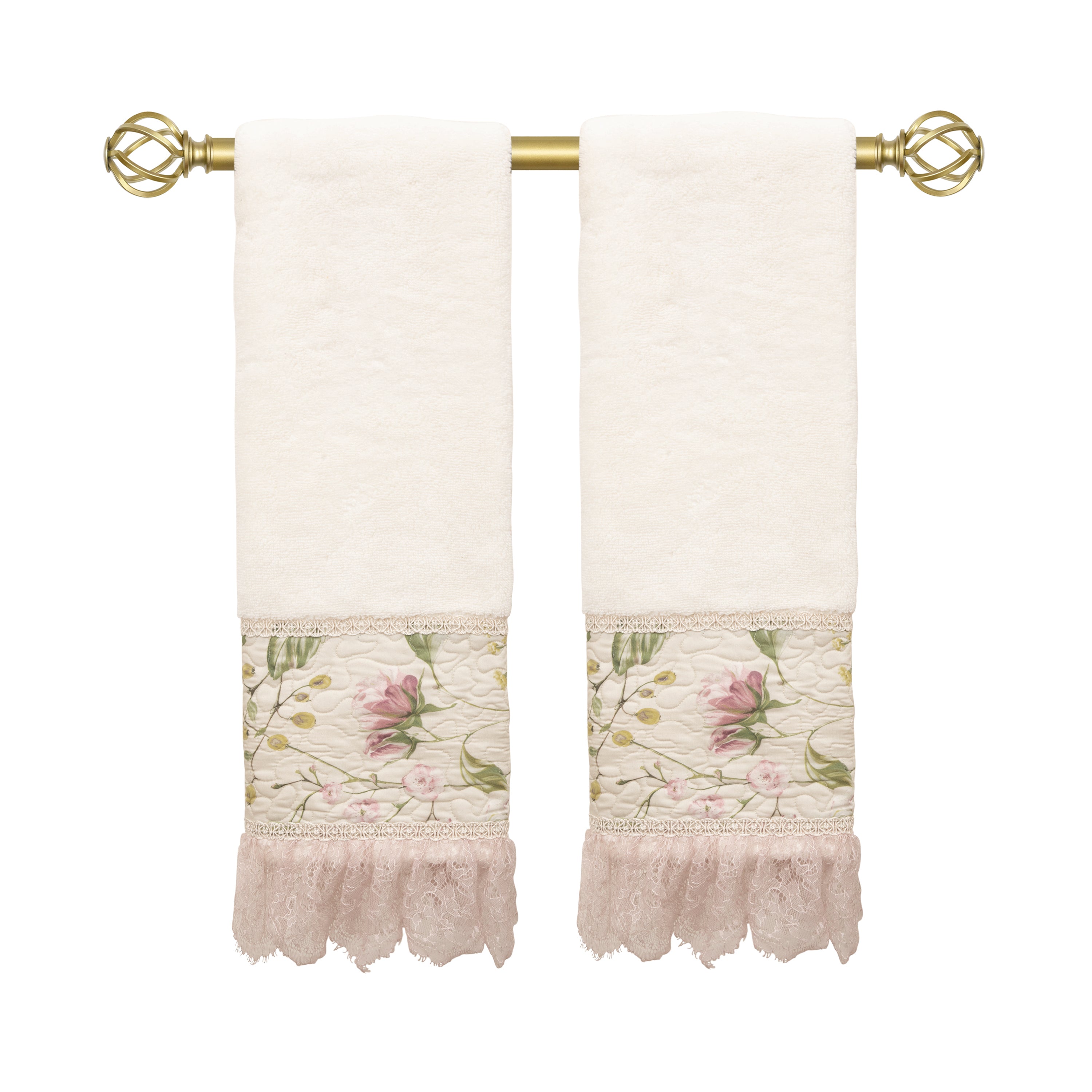 Floral Dusk Hand Towel
