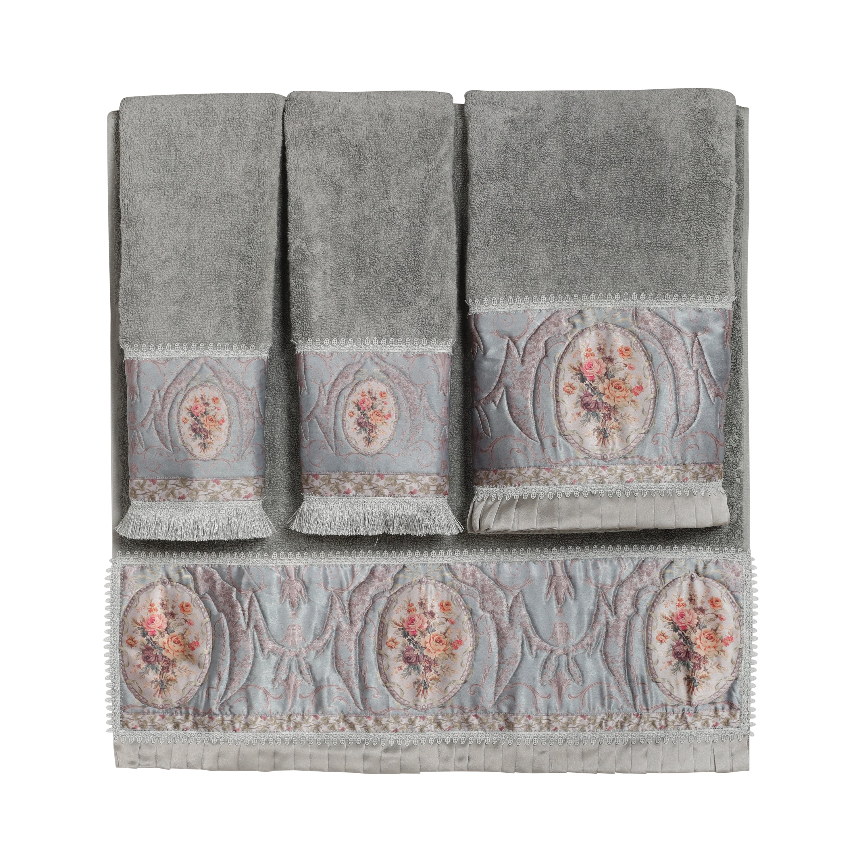 Antique Floral Towel
