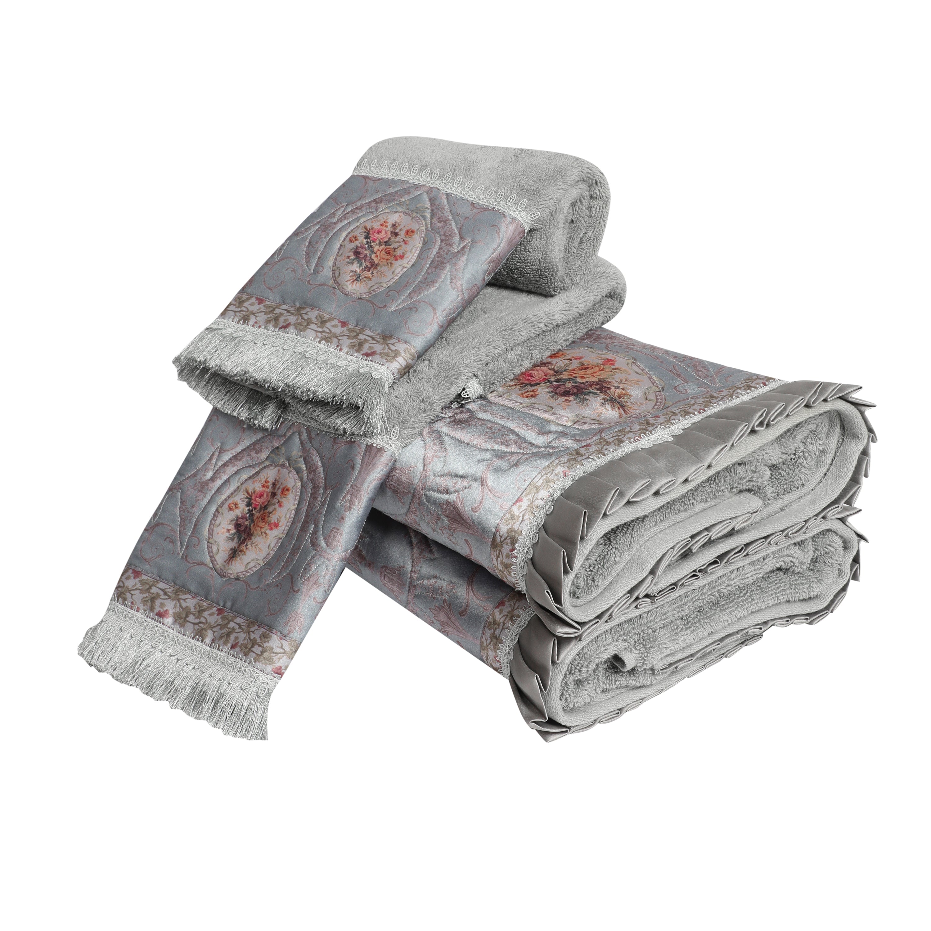 Antique Floral Towel