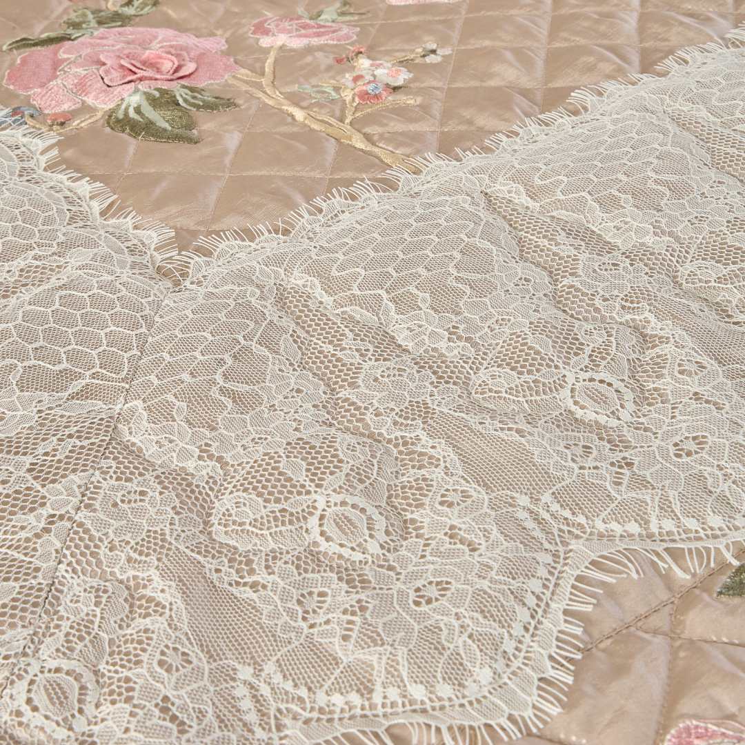 Oasis Beige Bedcover set