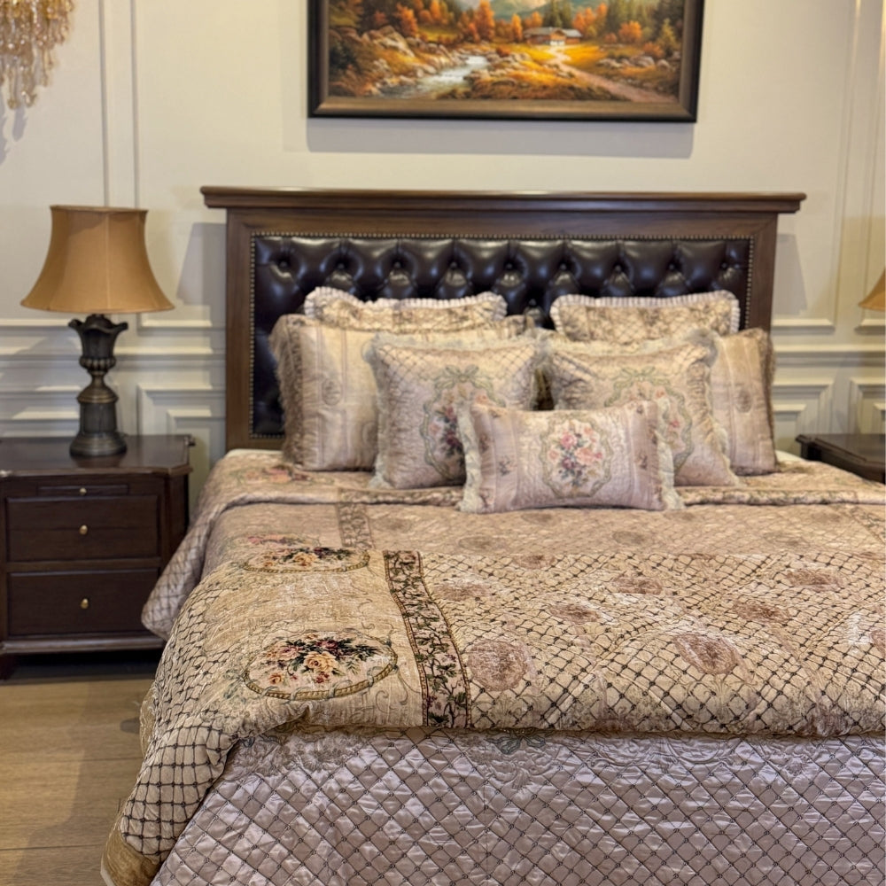 Antique Floral Bedcover Set