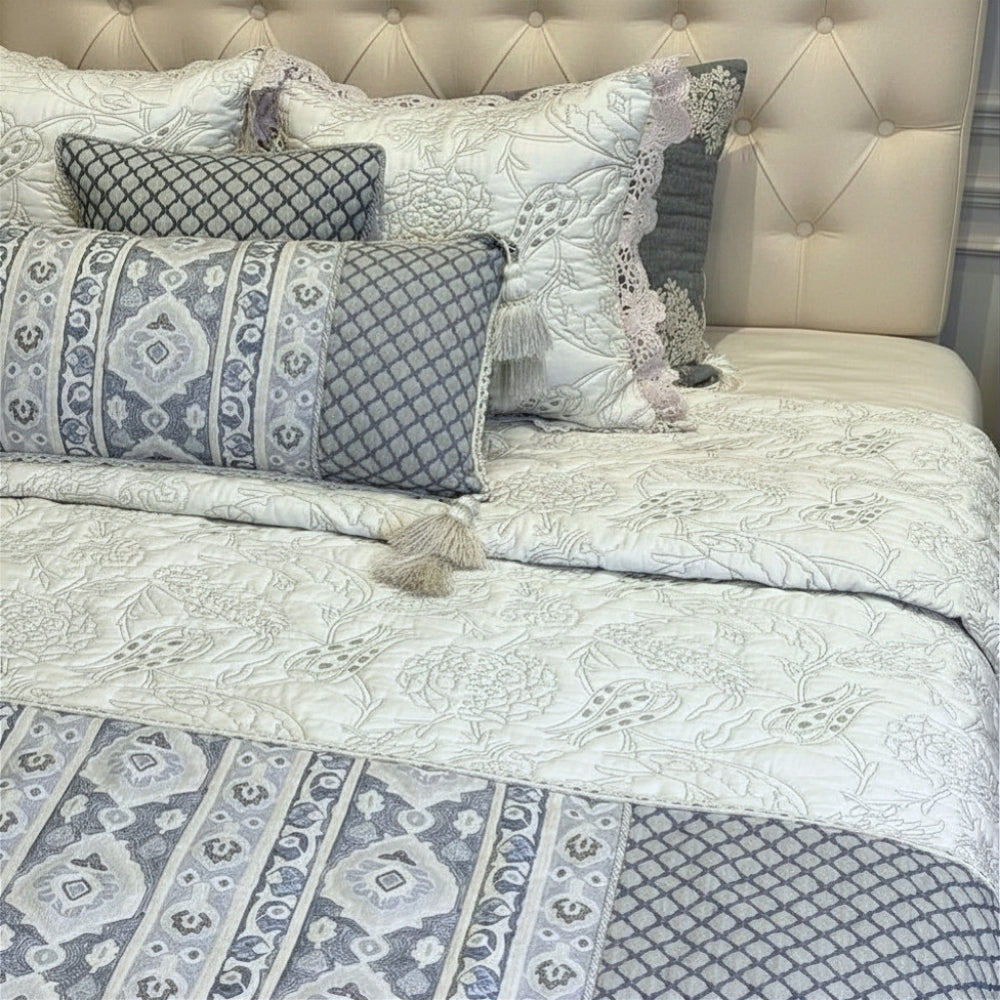 Oceanive- Cotton Bedcover & Runner Set