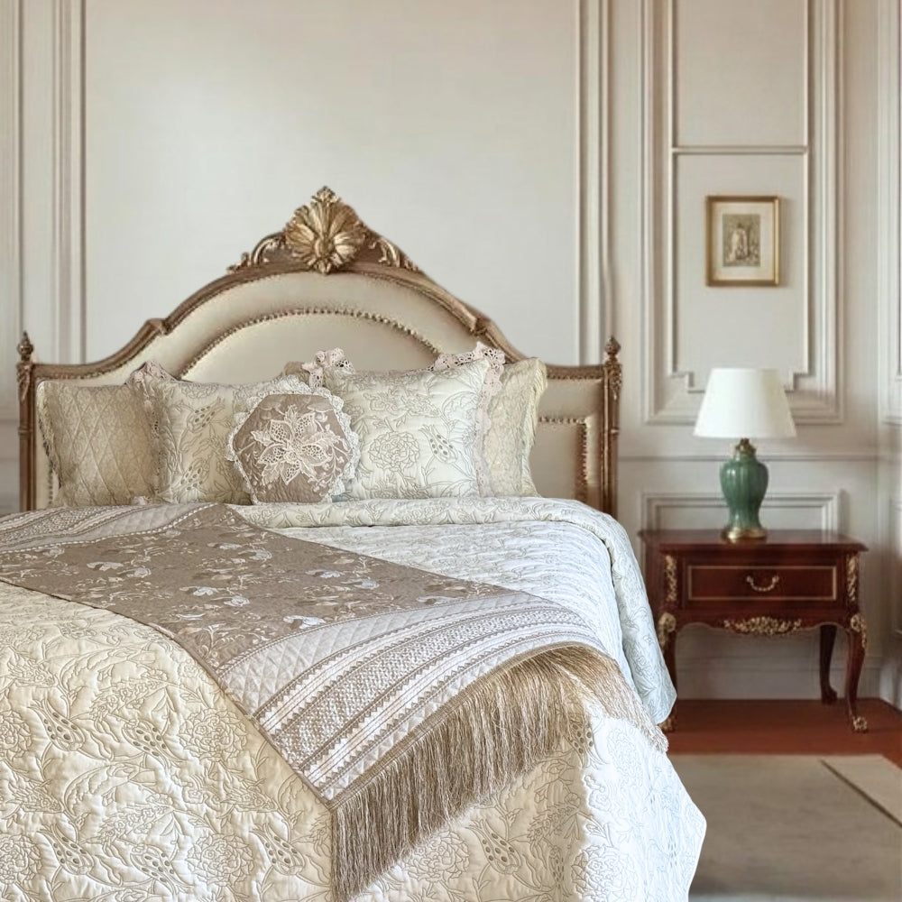 Bloom- Cotton Bedcover & Runner Set