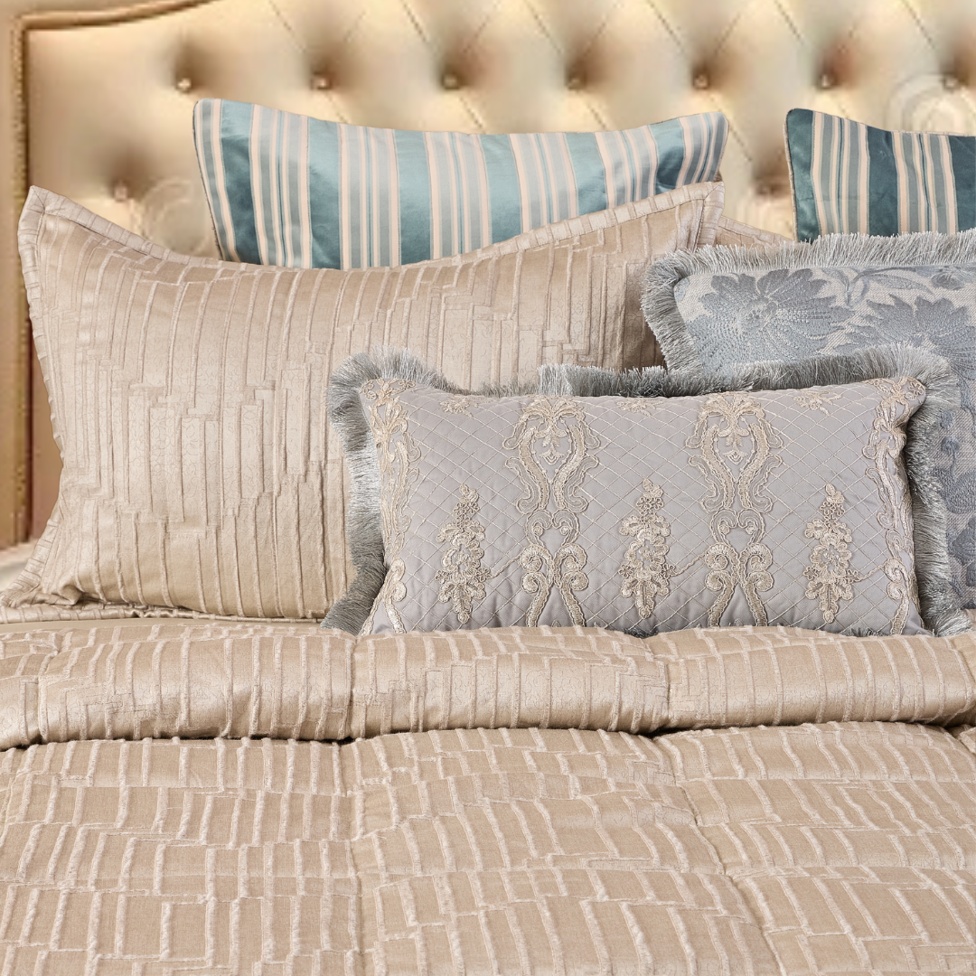 Maze comforter set  -7 pc