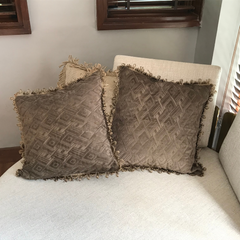 Glam Fringe Cushion