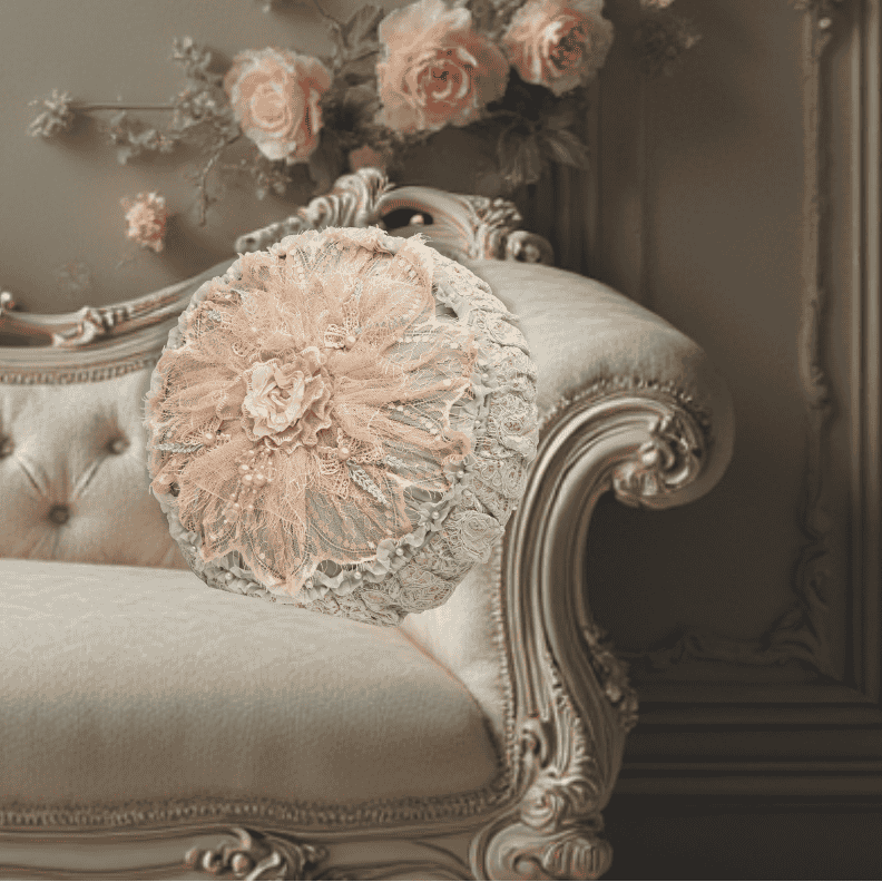 Floral fall Accent round