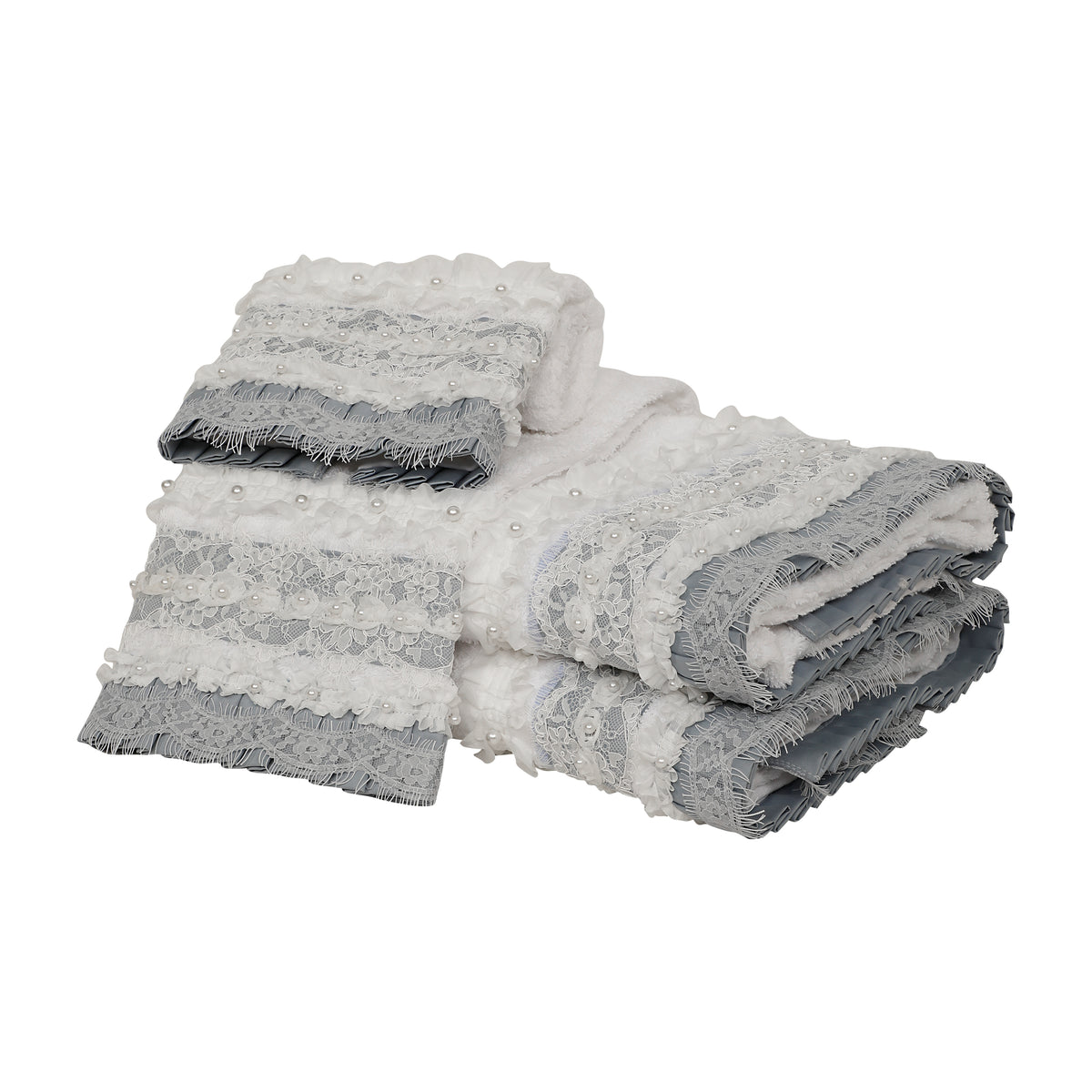 White veil towel
