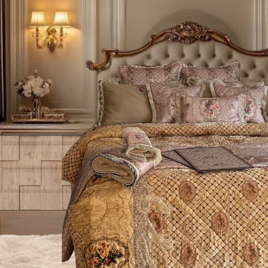 Antique Floral Quilt