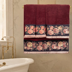 Crimson Rose Towel