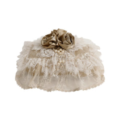Gold and Cream - tissue box cover - Diva Riche