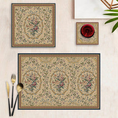 Antique floral Mat - Diva Riche