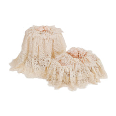 Peach and Cream  - Dustbin - Diva Riche